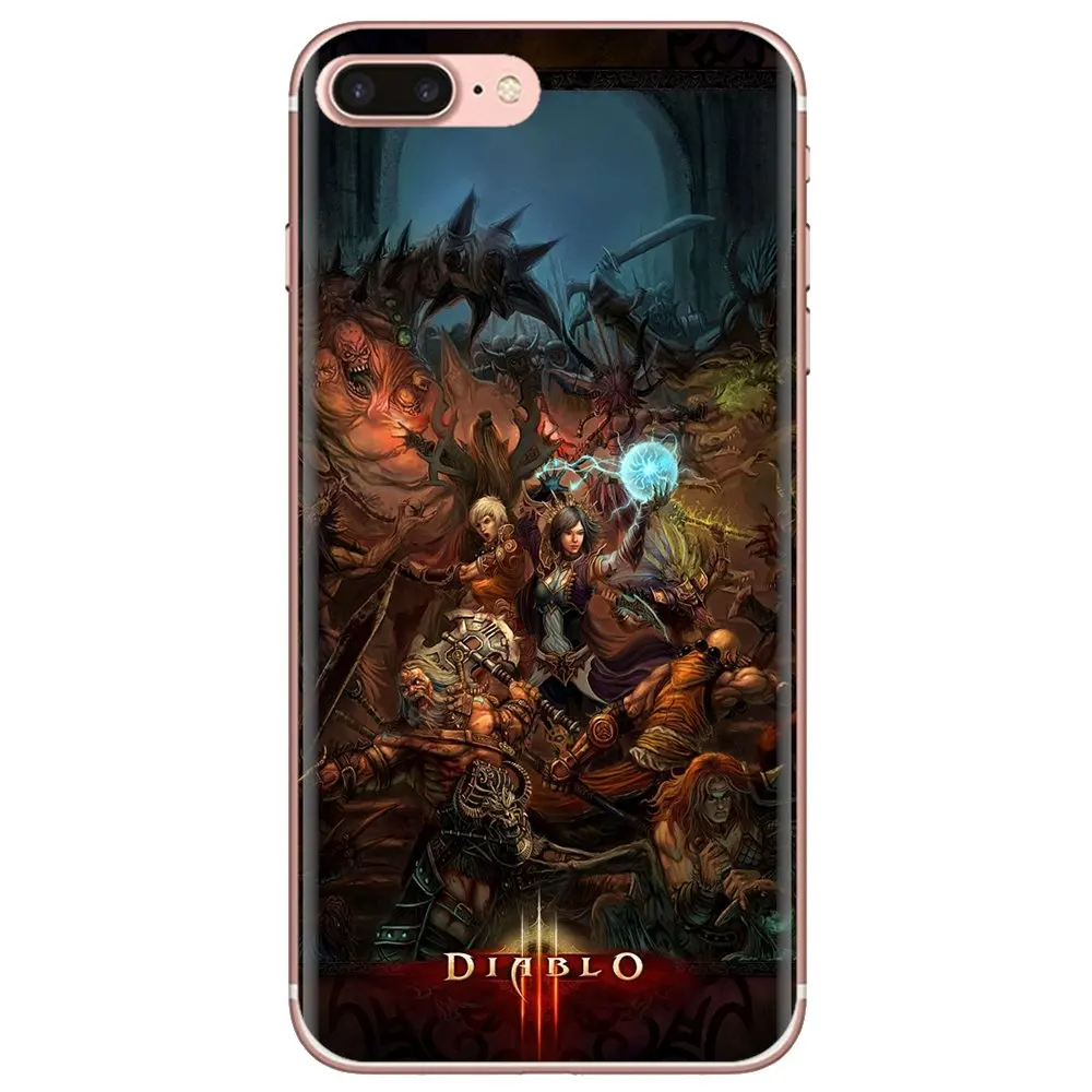Diablo-S-3-S-cool-game Cell Phone Case Cover For Xiaomi poco X3 nfc F2 Pro M3 Mi 5X 6X Max Mix 1 2 2S 3 Mi5 Mi6 Mi3 Mi4 | Мобильные