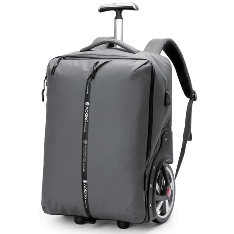 20 дюймов Тележная дорожная костюм чехол с колесами Чемодан сумка светильник