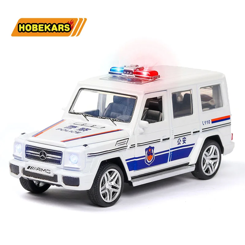 Литые и игрушечные машинки модель G63 Полицейская машина 1:32 имитация