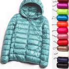 2021 новый бренд 90% куртка-пуховик на утином пуху для женщин осень-зима теплое пальто Леди Сверхлегкий пуховик на утином пуху куртка Женский не продуваемые куртки-парки