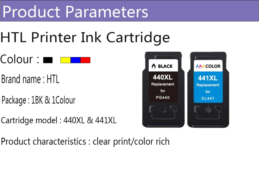 YLC PG440 CL441 сменный картридж для Canon PG 440 CL 441 440XL чернильный картридж для Pixma MG4280 MG4240 MX438 MX518 MX378