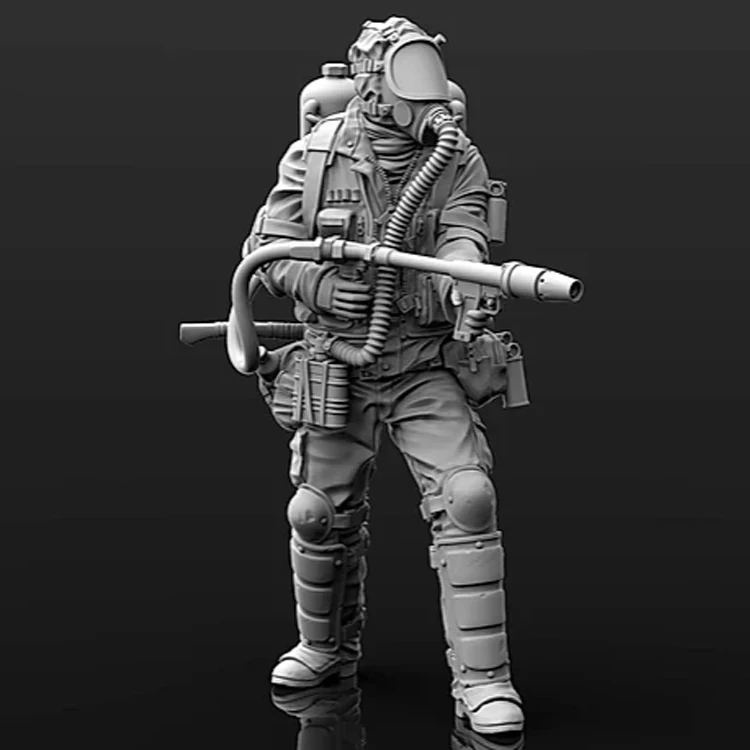 Фигурка из неокрашенной смолы в масштабе 1/35 коллекционная фигурка девастатора