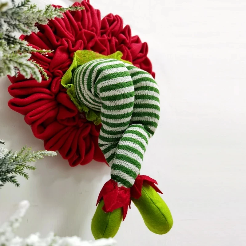 

Рождественские украшения для тематической вечеринки креативные ноги эльфов с новым годом Счастливого Рождества домашние украшения поставки