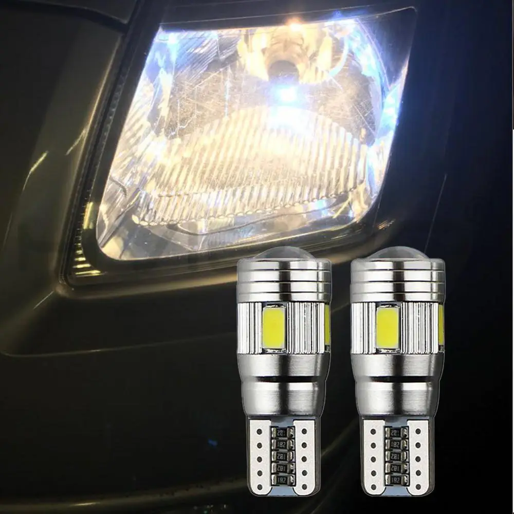 2 шт. светодиодные лампы CANBUS 6SMD для внутреннего освещения Ксеноновые белые синие