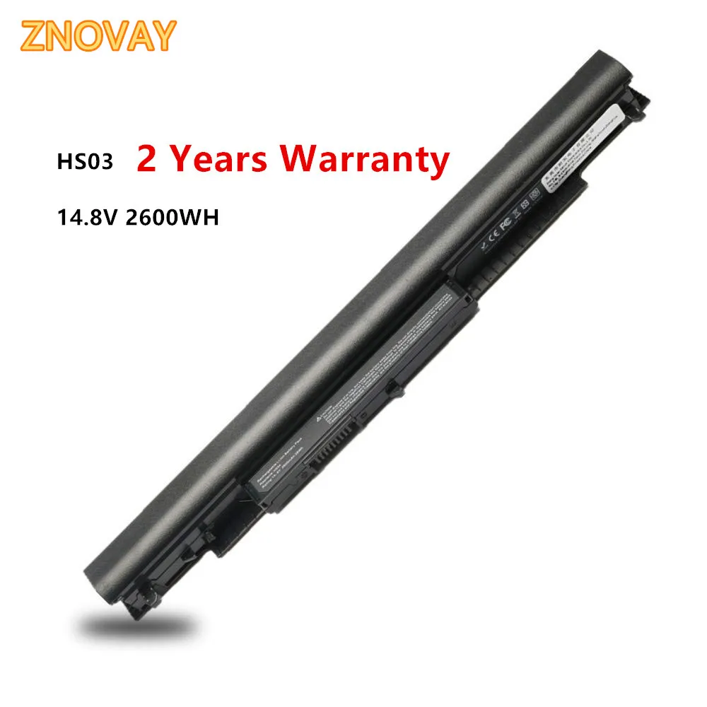 

14.8V 2600mAh Laptop Battery HS03 For Pavilion HSTNN-LB6V HSTNN-LB6U Laptop Battery for HP 245 255 250 240 G4 Notebook PC HS04