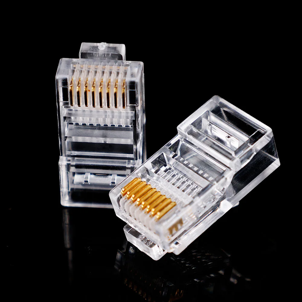 Cat5 8P8C RJ45 модульная розетка для сети CAT5 LAN высокое качество стандартные разъемы