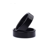 1 pcs black strong magnetic magic ring magnet coin magic tricks finger decoration magician ring 18192021mm size b1028