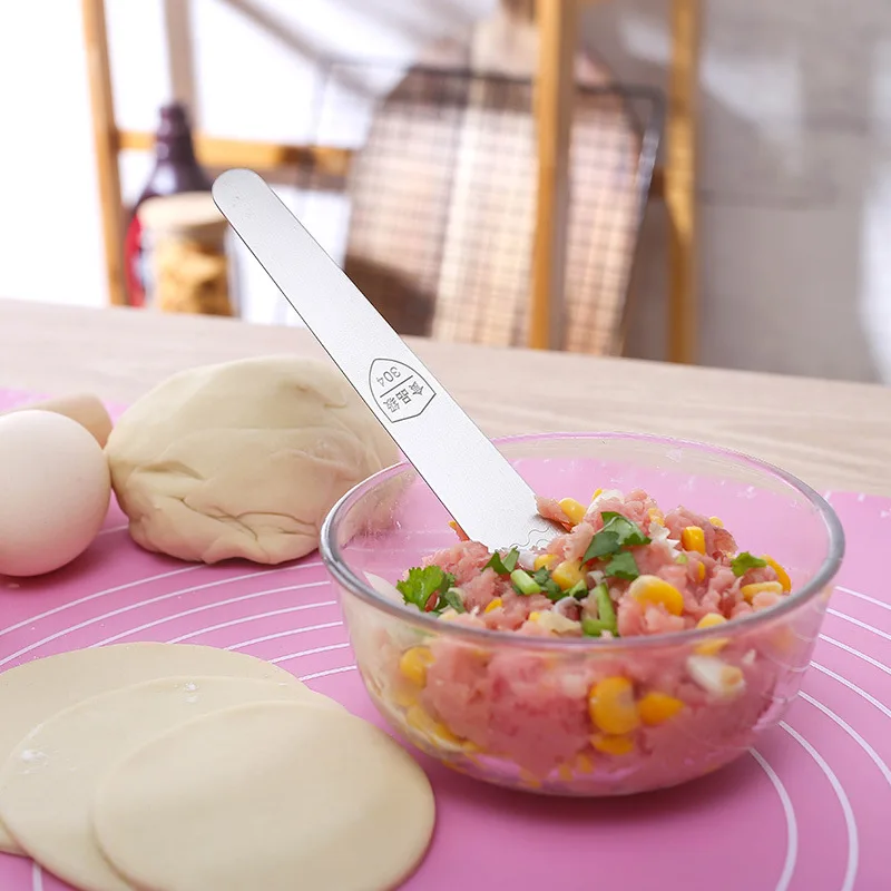 

Stainless Steel Dumplings Tools Dumplings Wonton Bun Kitchen Gadgets Pastry Kitchen Accessories Dumplings Stuffing Spoon DIY