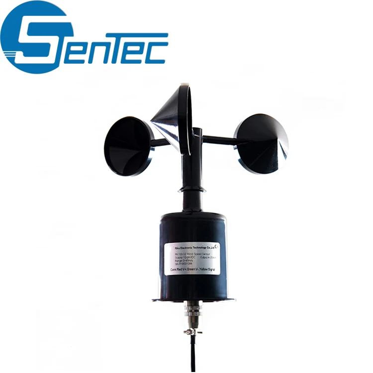 

Hall Effect Direct Cable Connection Wind Speed Direction Sensor For Tower Crane Speed Measuring