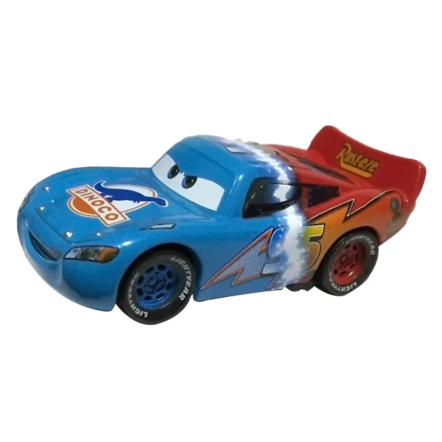 Disney Pixar Тачки 2 3 игрушки Молния Маккуин Джексон шторм Mack Uncle Truck 1:55 литой модельный автомобиль для детей рождественские подарки - Цвет: Two-color McQueen