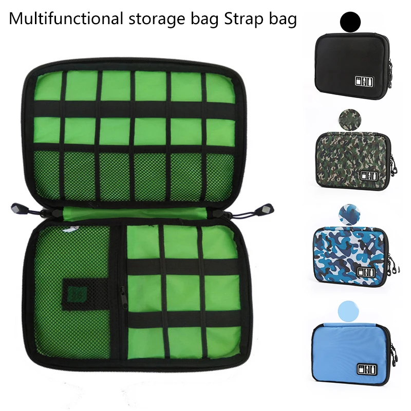 For apple watch band box Gadget Cable Organizer Storage Bag Travel Electronic Accessories Cable Pouch Case USB Charger Power