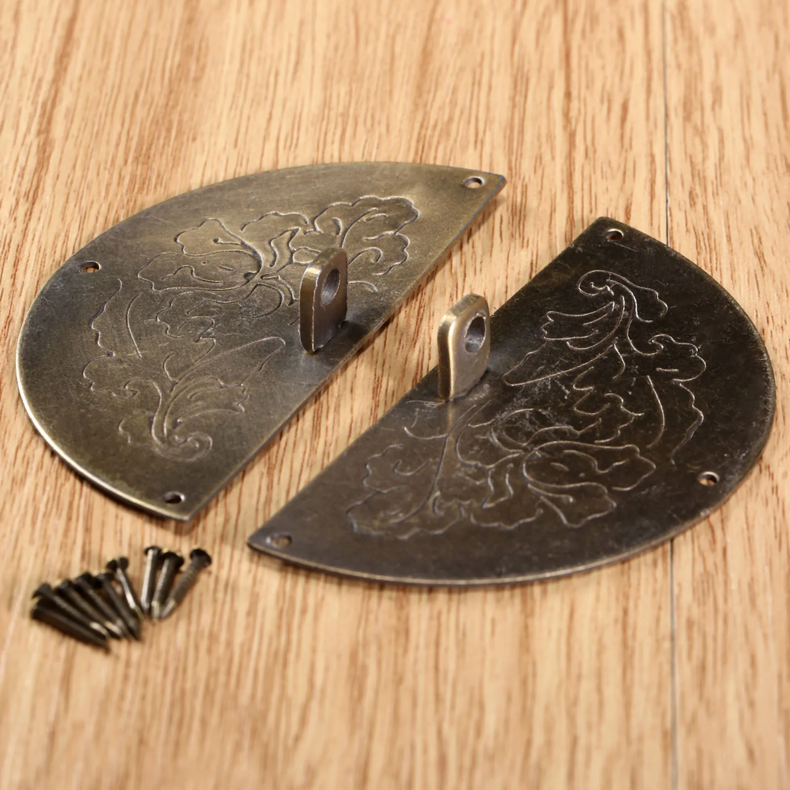 Antique Bronze Retro Chinese Ancient Furniture Door Lock Latch Plate Handle Pulls Knocker for Drawer Cabinet Cupboard JewelryBox |