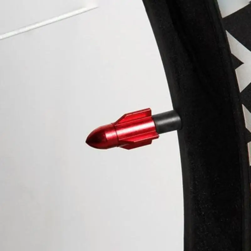 Велосипедный клапан в форме ракеты из алюминиевого сплава колесные диски для