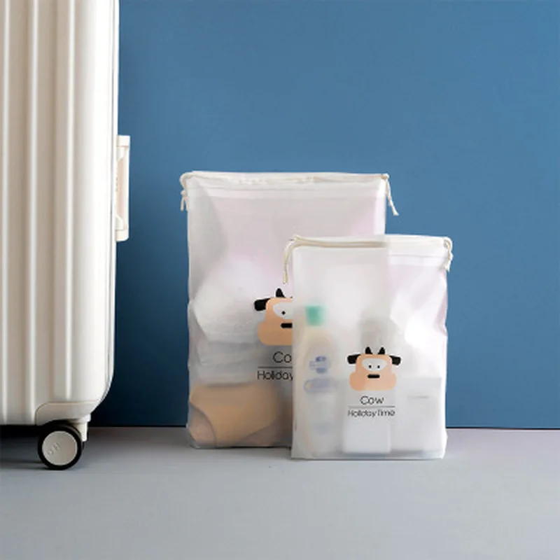 Прозрачные чехлы на шнурке для путешествий Сумка Для Хранения Туалетных