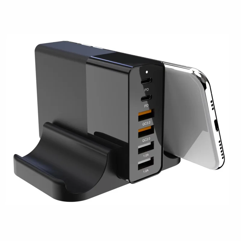 Зарядное устройство 65 Вт multi USB интерфейс C зарядная станция со штативом для