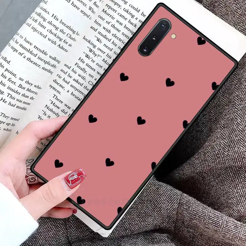 

Lovebay Silicone Love Heart Phone Case For Samsung Galaxy S8 S9 S10 Plus S10E Note 3 4 5 6 7 8 9 10 Pro Lite cover