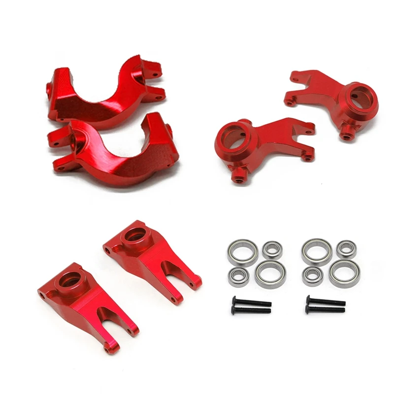 

Metal Front Steering Block & C-Hubs & Rear Hub Carrier for 1/10 Arrma Granite SENTON Typhon Big Rock RC Car Parts