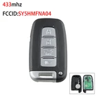 4 кнопки SY5HMFNA04 умный Автомобильный ключ для KIA K2 K5 Rio Optima Sorento Mohave HYUNDAI I30 I45 Ix35 Genesis Equus удаленный ключ 433 МГц
