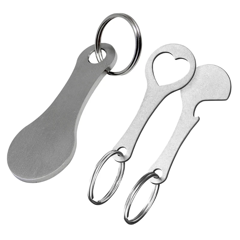 

Key Ring Shopping Trolley Tokens Practical Keyring Accessory Decor Unisex Design for Meters Change Grocery Shopping Cart