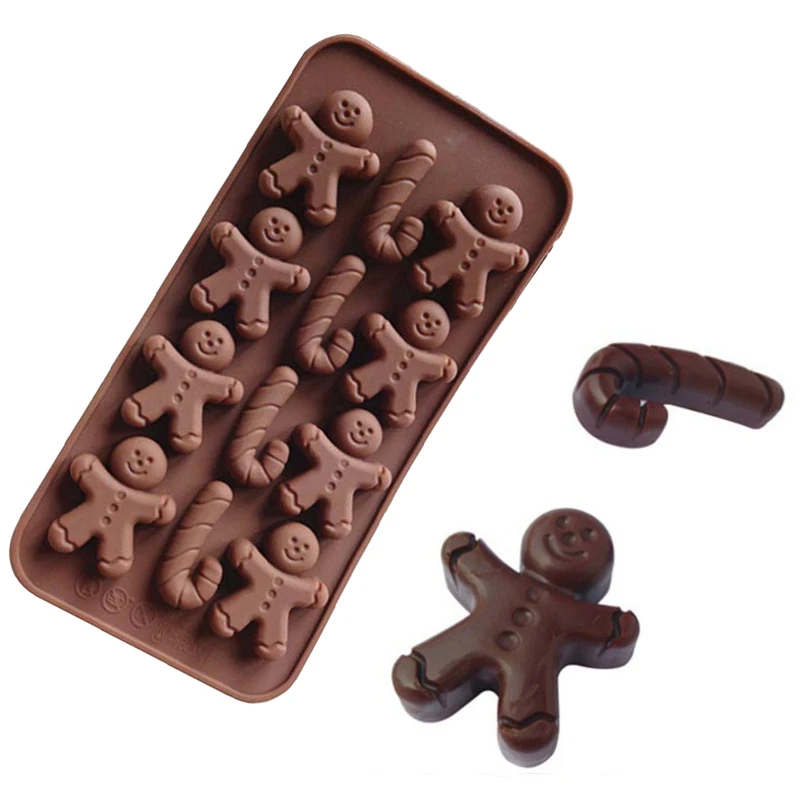 Силиконовая форма для шоколада Кичен форма для выпечки тортов DIY украшения инструменты резак для печенья, мастики Торт Шоколадные конфеты о...