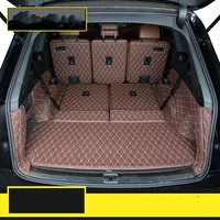 3d waterproof boot carpets non slip special car trunk mats for 2016 2019 year new audi q7 5 seats and 7 seats