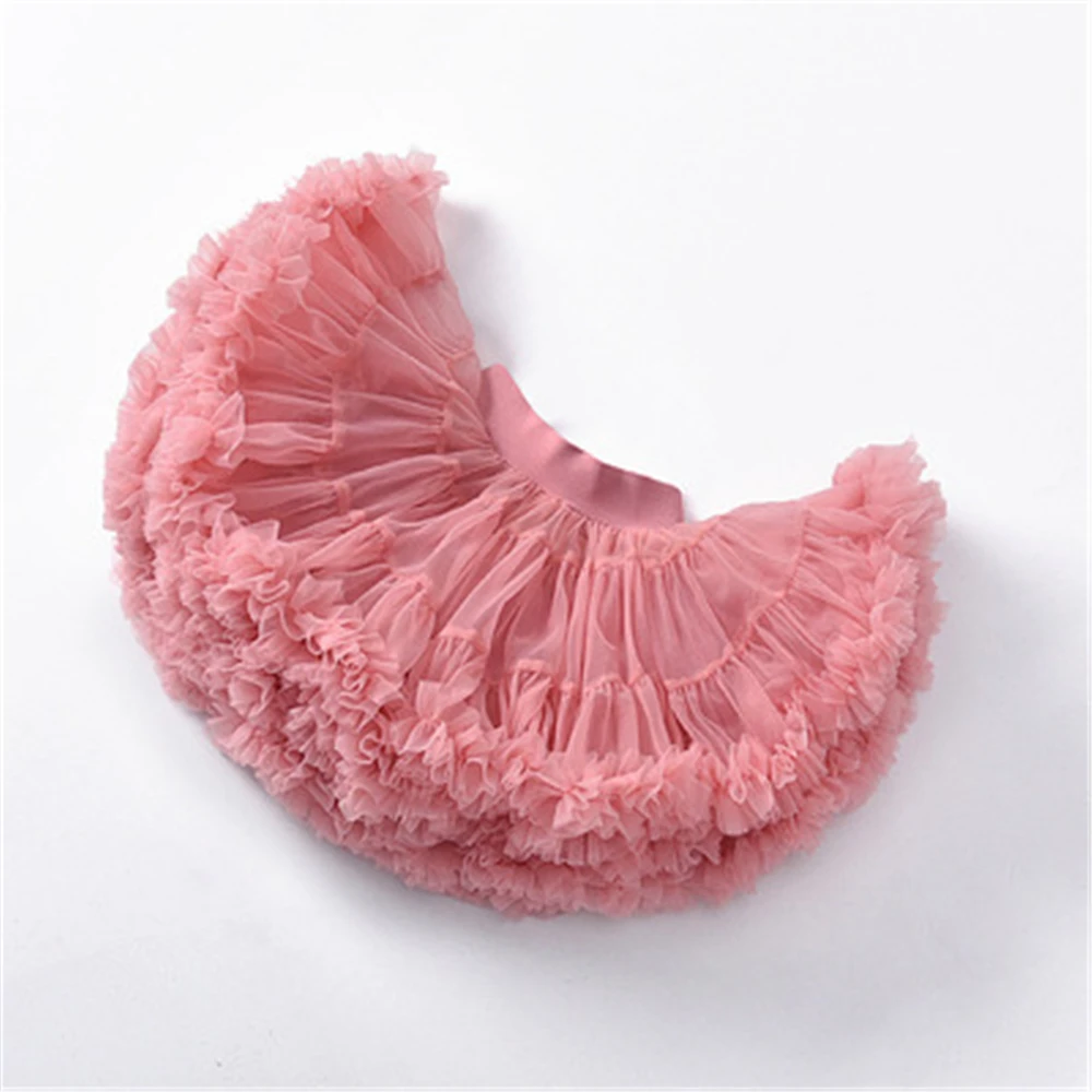 Юбка-пачка детская пушистая фиолетовая розовая желтая | Детская одежда и обувь