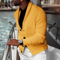 new hot sell middle long mens white sweater cardigan trench male autumn warm jacket coat sweater winter