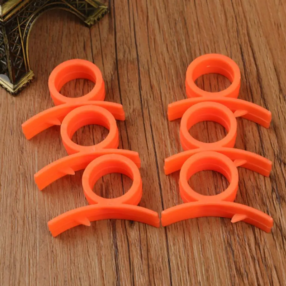 Оранжевый Овощечистка Парер палец кольцо тип Кухня Фрукты открытые гаджеты