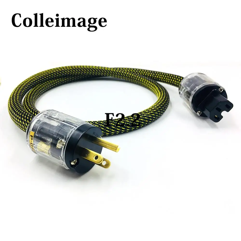 Colleimage Furutech США шнур питания hifi кабель с P 029/C 029 разъем питания|Кабели VGA| |