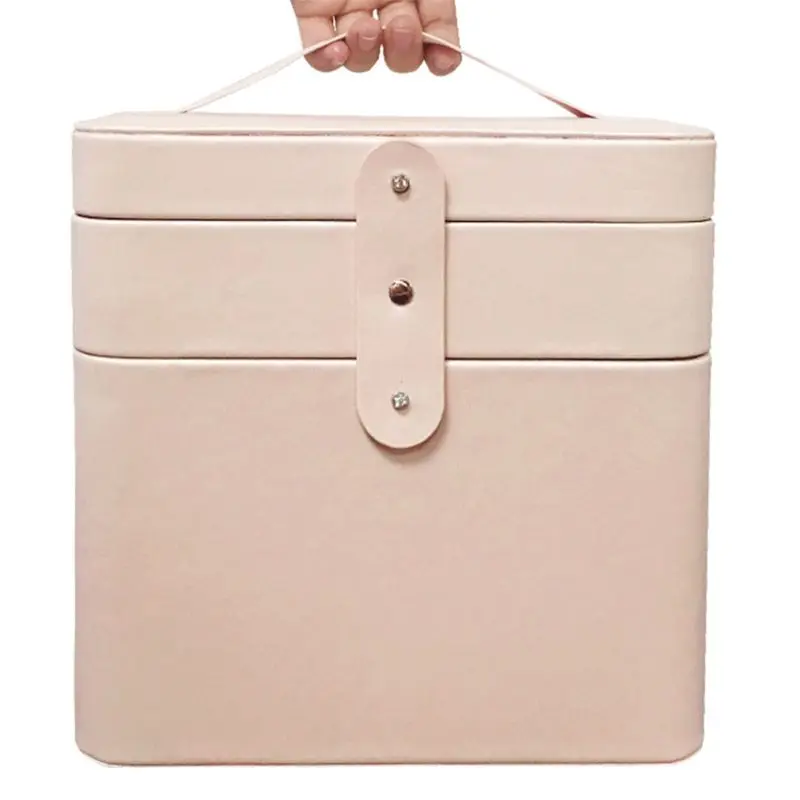 Портативный чехол для косметики Женский косметический контейнер шкатулка