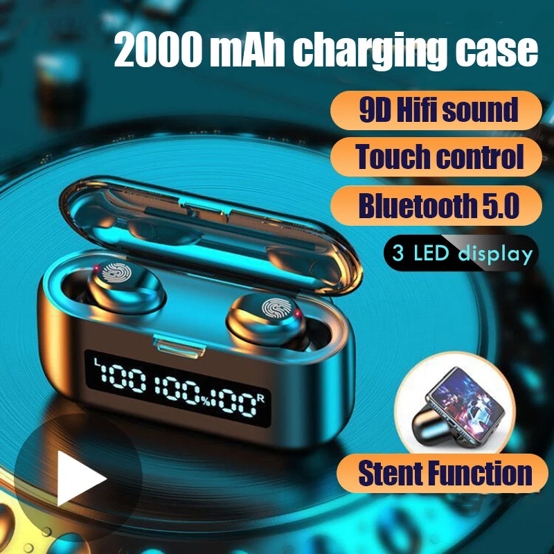 

TWS Headphone Wireless Earbuds Earphone Bluetooth Gaming Headset Gamer For iPhone Android In Ear Phone Smartphone Sport Blutooth