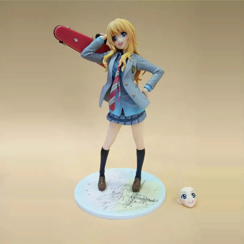 Аниме ваша лежа в апреле Kaori Miyazono фигурка Милая скрипка девушка Коллекционная