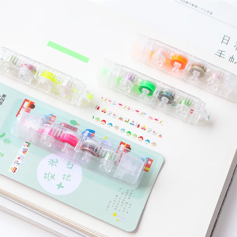 Новинка милый пресс тип декоративная коррекция лента мультфильм Kawaii кружева