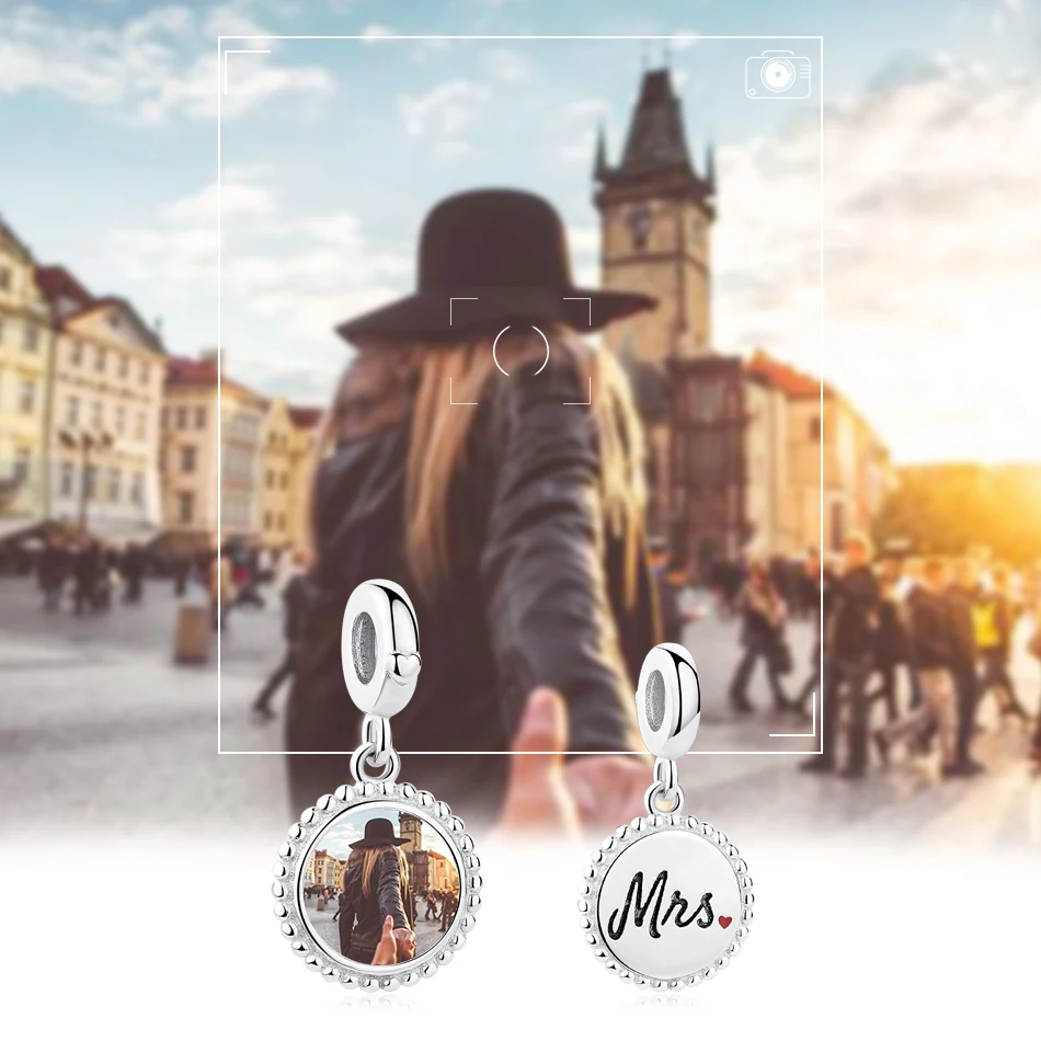 Подлинное Стерлинговое Серебро 925 пробы очаровательные бусины на заказ фото