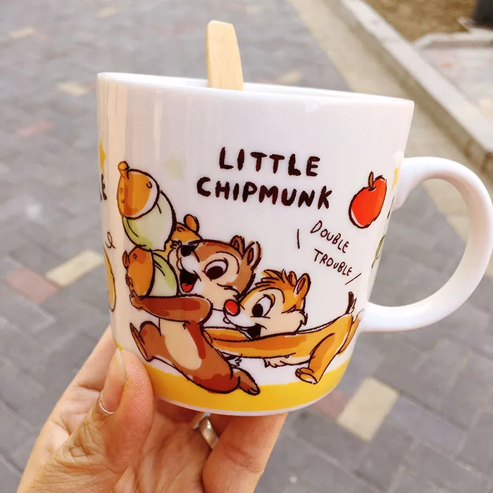 Лило Ститч 626 утка микки любовь чип N' ALE Chipmunk керамическая кружка кофейная кружка чашка подарок на день рождения с коробкой