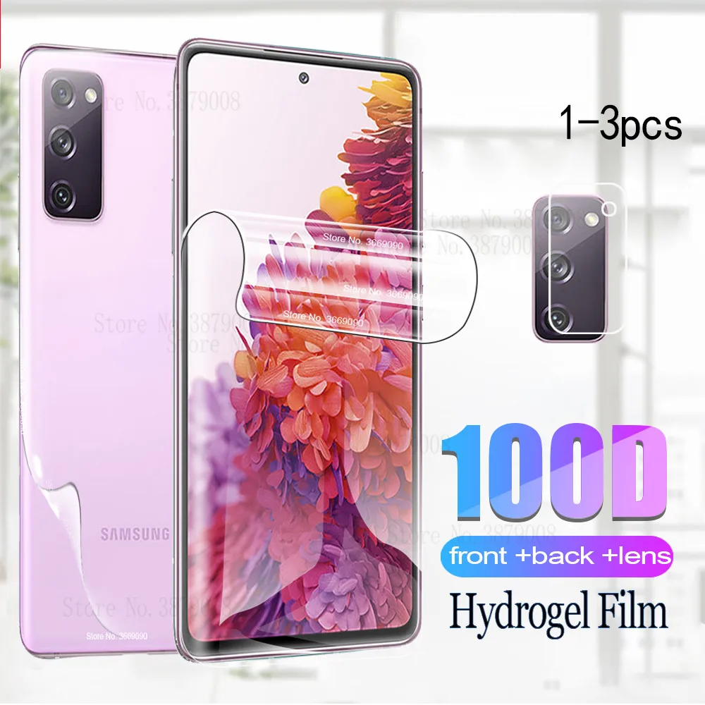 

Гидрогелевая пленка для samsung s20 fe, Защитная пленка для экрана samsung galaxy s 20 fe samsungs20fe, s20fe