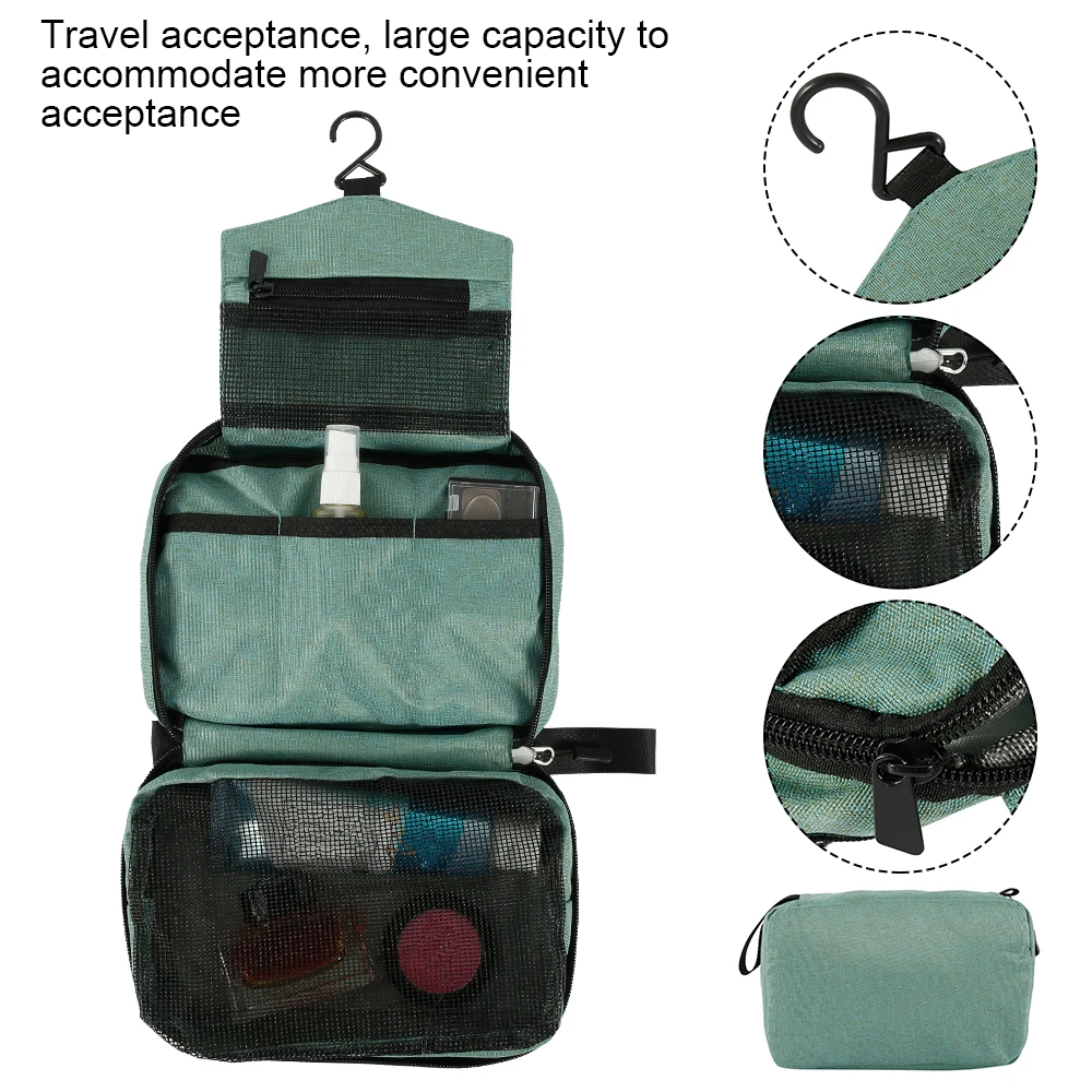 Для мужчин женщин висит многофункциональная сумочка косметичка для путешествий