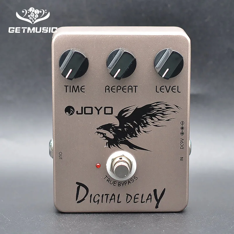 JOYO JF 08 цифровой гитарные педали с эффектом Delay Порционный задержкой времени друг