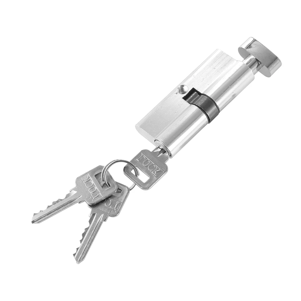 Внутренний алюминиевый замок для домашней безопасности дверной с 3 мя ключами