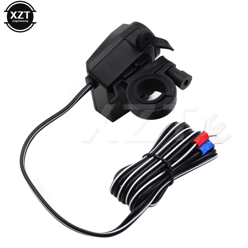 Водонепроницаемый Usb разъем питания для мотоцикл 12 V пробки прикуривателя usb