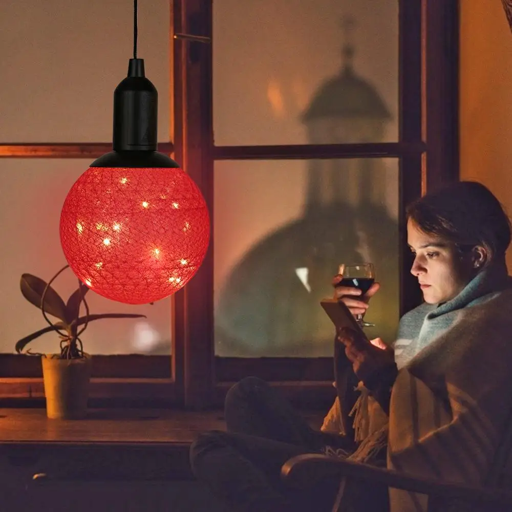 Светодиодный светильник в виде ватных шариков для свадебной вечеринки праздника