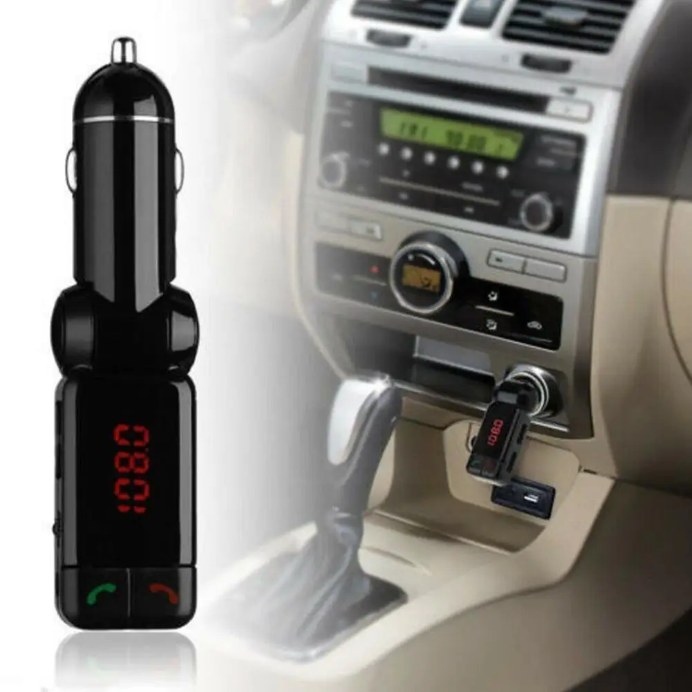

Автомобильное зарядное устройство для телефона с поддержкой MP3 и Bluetooth