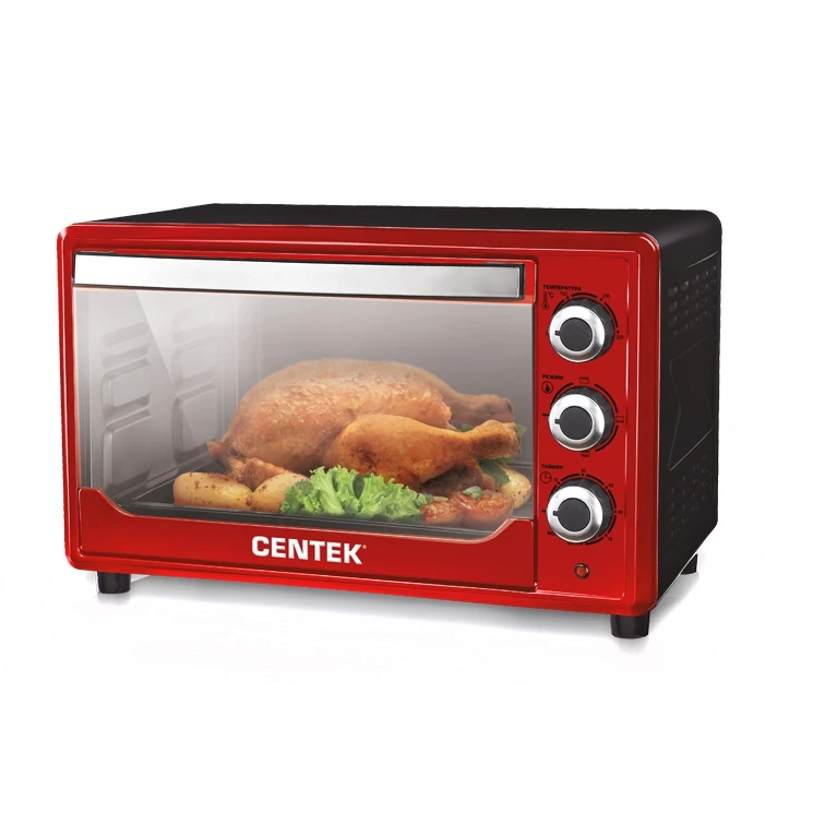 Мини печь Centek CT-1530-36 Red | Бытовая техника