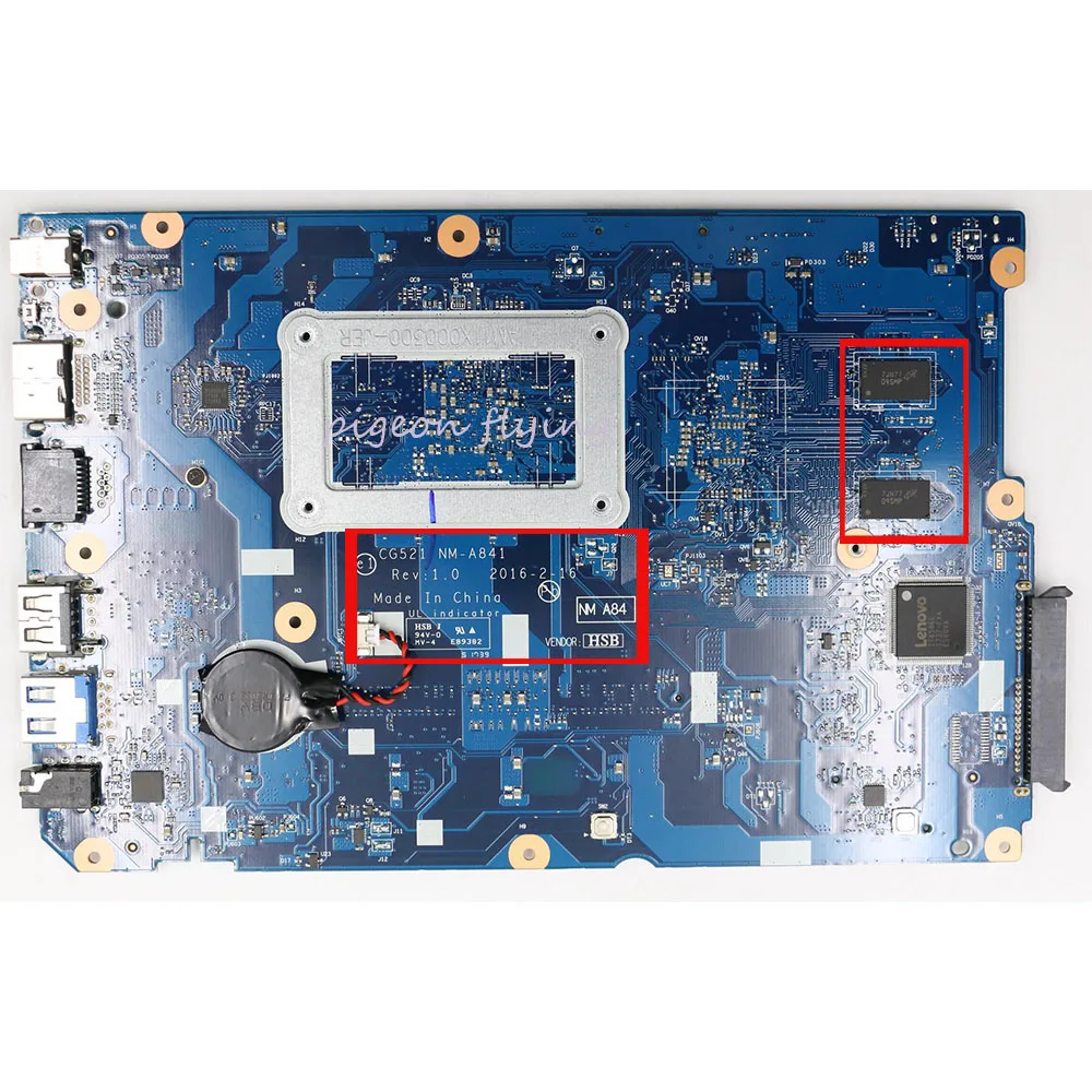 Новая материнская плата 80TJ для ноутбука ideapad 110-15 ACL NM-A841 Процессор: A8-7410 GPU: R5-M430 2 ГБ DDR3 FRU 5B20L46267 5B20L46302 100 тест