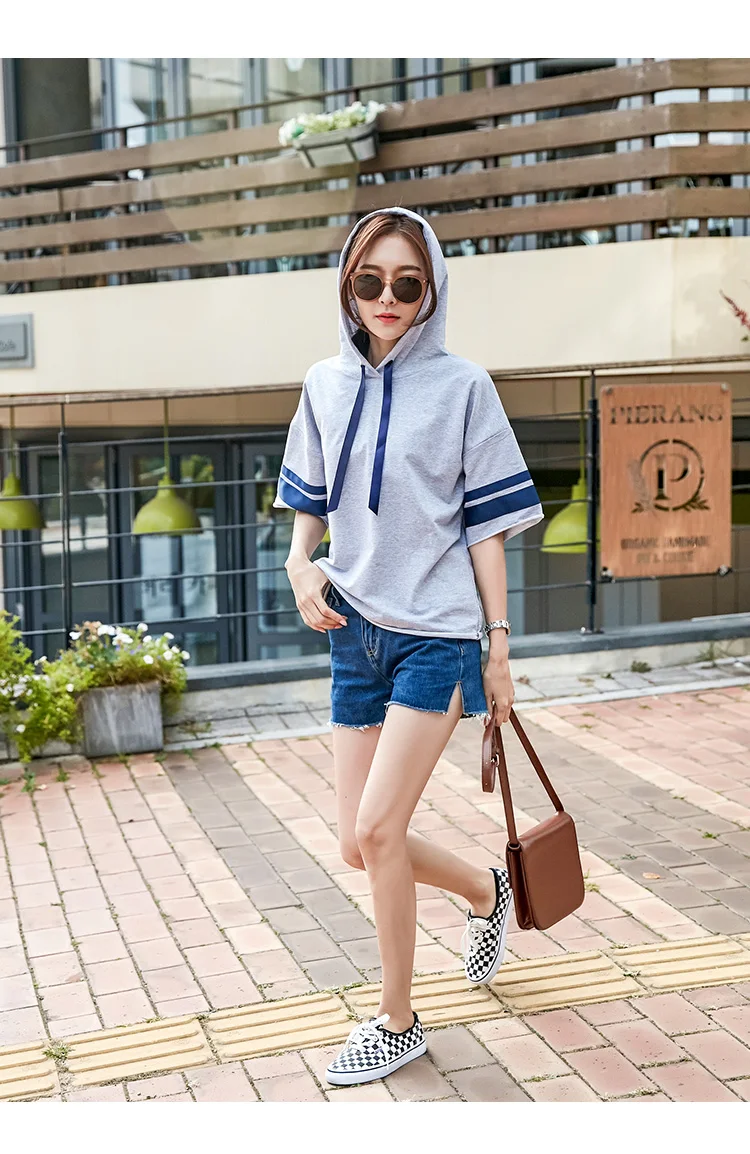 

T-shirt Women 2019 New Women khaki lvory White T Shirt summer Cotton T shirt