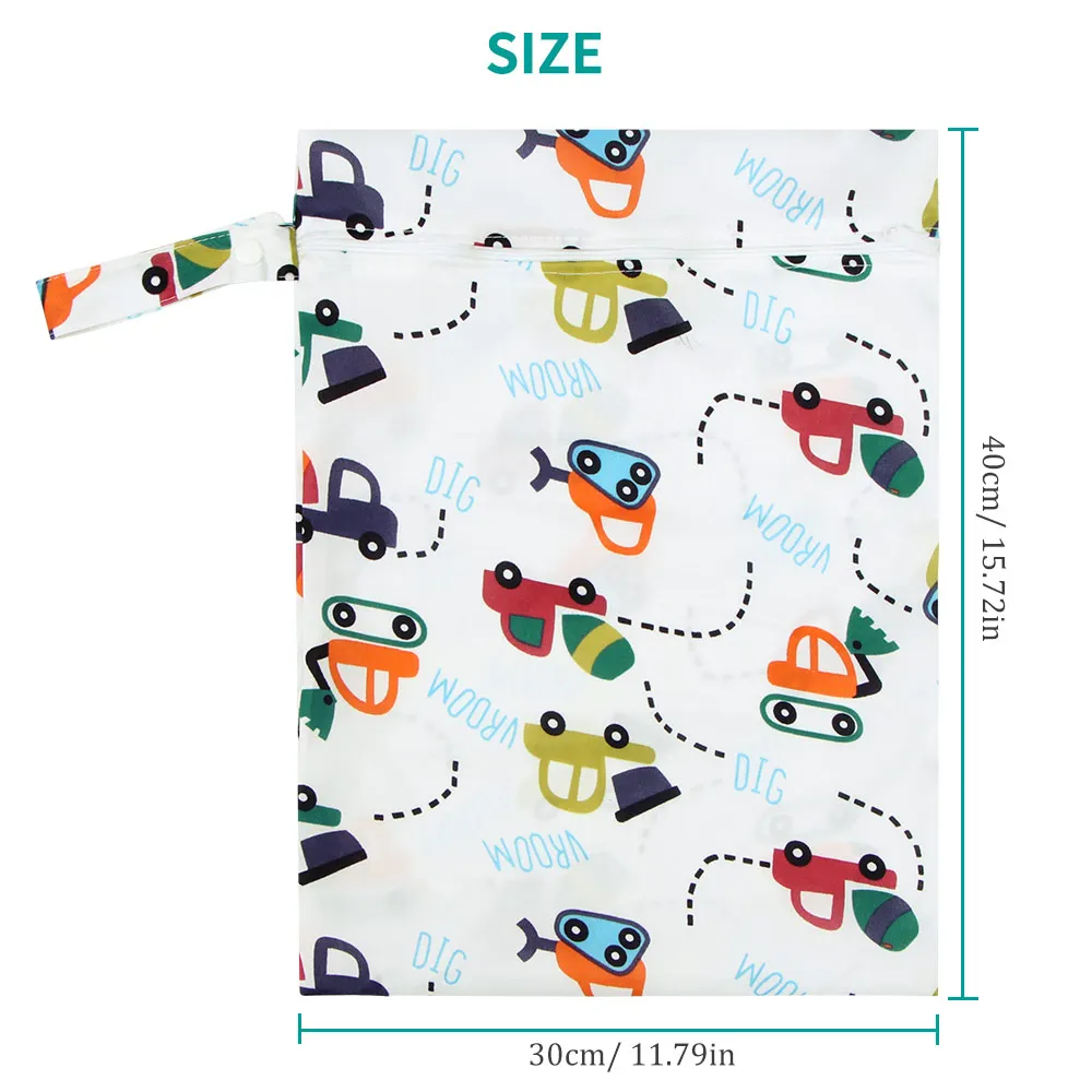 Сумки для подгузников младенцев дорожная влажная сухая сумка детской коляски