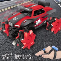 gesture sensing rc stunt car fast drift off road vehicle toy children toys for boy kids climbing remote dual control truck adult