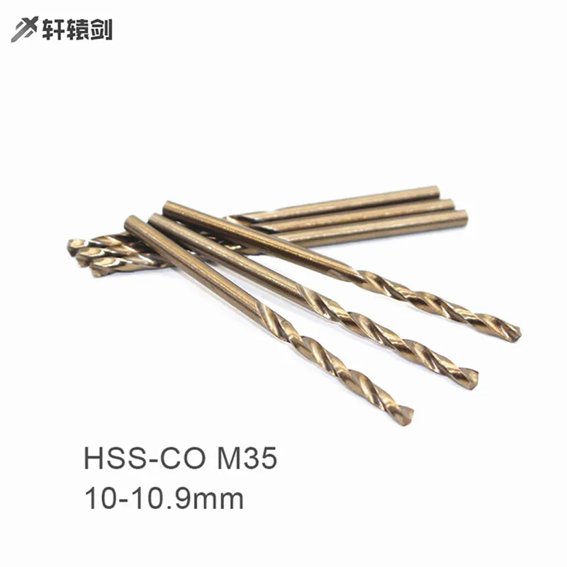 1 шт. 10 0 2 3 4 5 6 7 8 9 мм HSS CO M35 токарный станок с ЧПУ высокоскоростное сверло