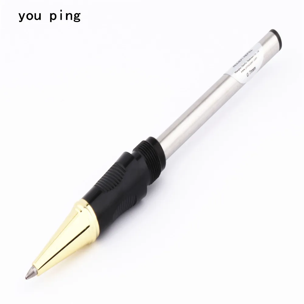 JINHAO X450 Роскошная шариковая ручка серого и белого цвета с наконечником для