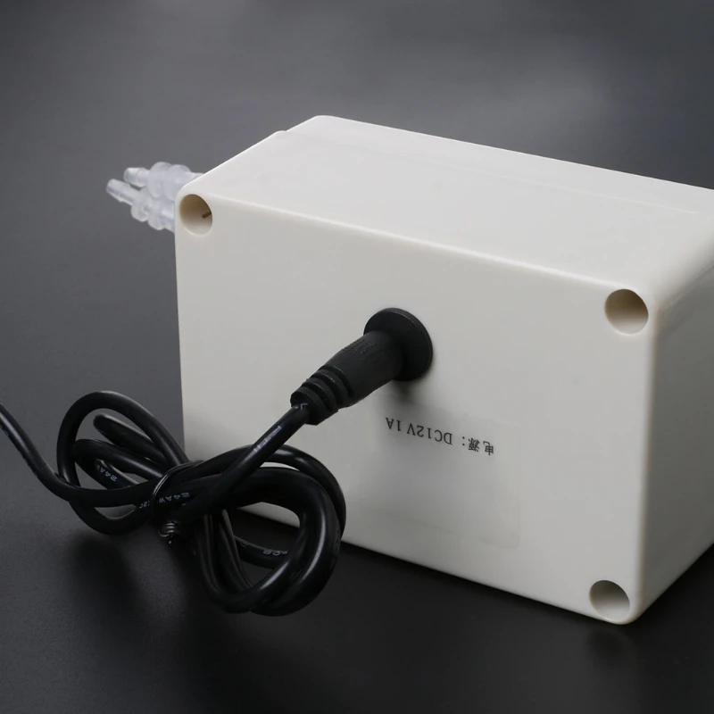 

DC 12V Dosing Pump Speed Adjustable Peristaltic Pump For Aquarium Lab Water